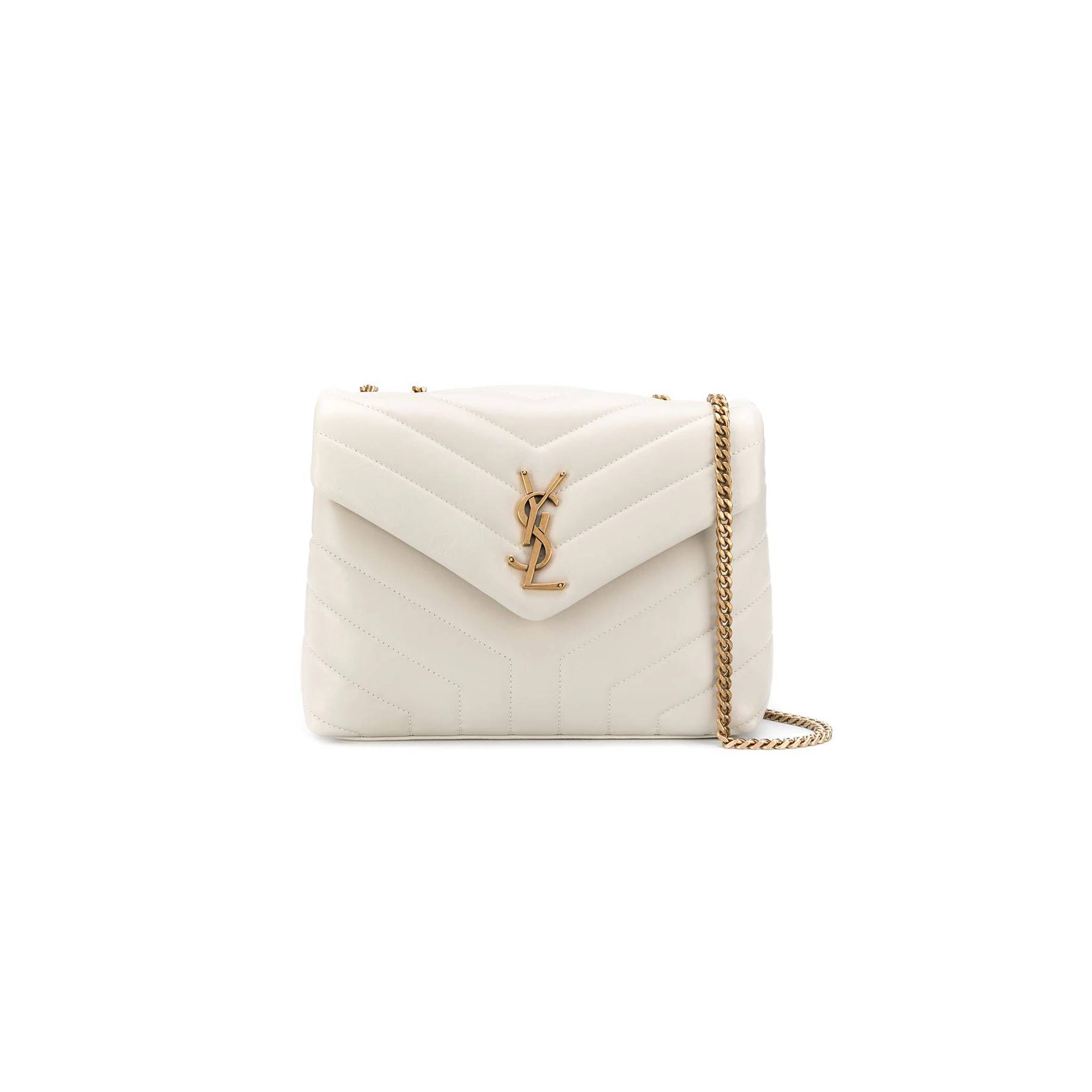 YSL LOULOU SMALL IN QUILTED LEATHER 494699DV7279207 (23*17*9cm)